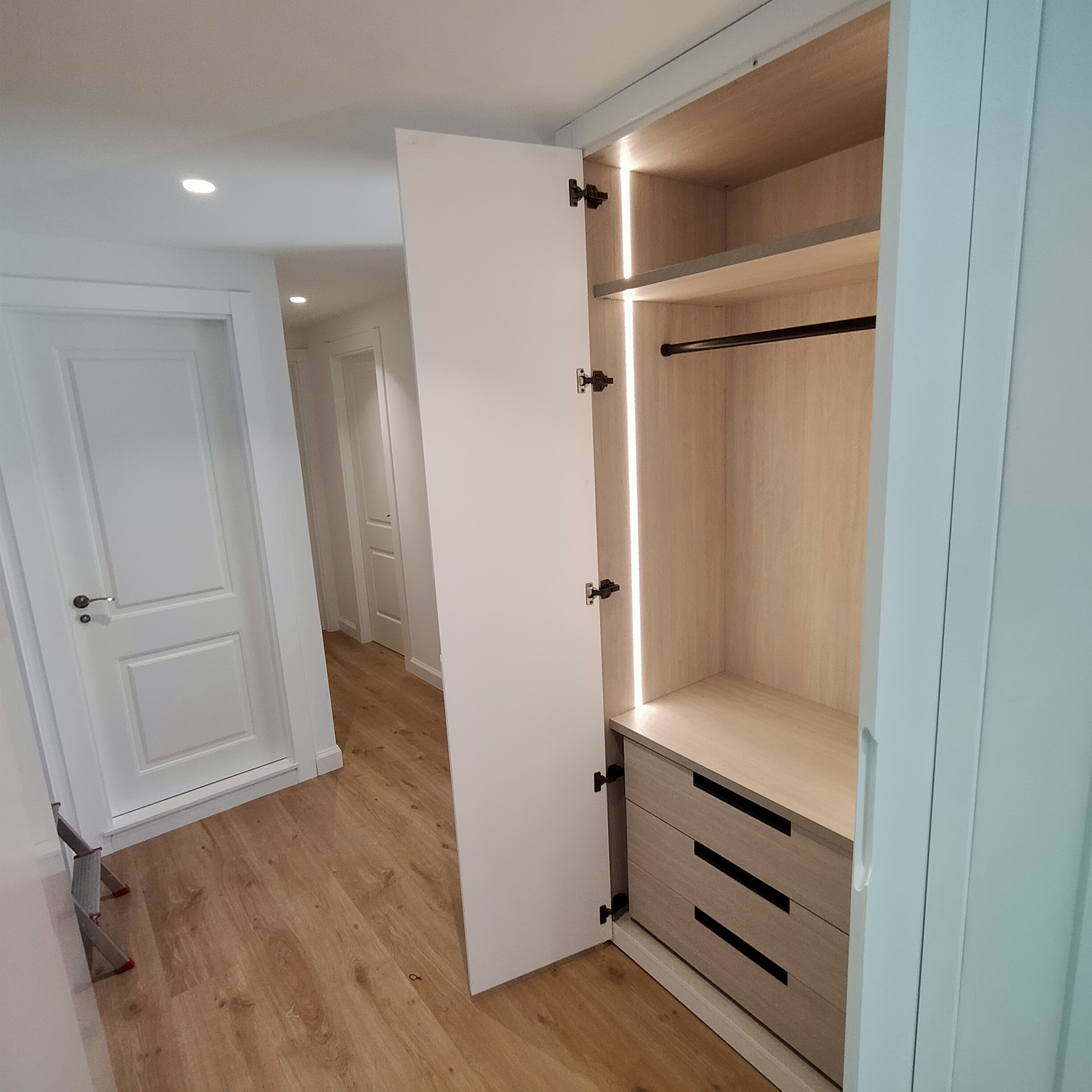 Diseño de armarios: configurar un armario empotrado